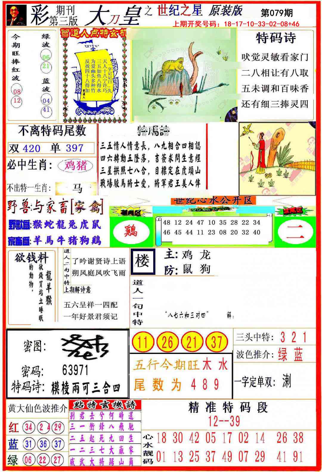 079期大刀皇之(世纪之星)[图]